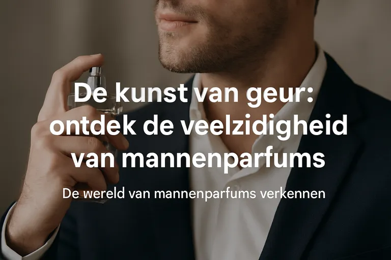 De kunst van geur: ontdek de veelzijdigheid van mannenparfums